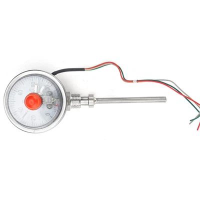 Bimetallilämpömittari sähkökontaktilla